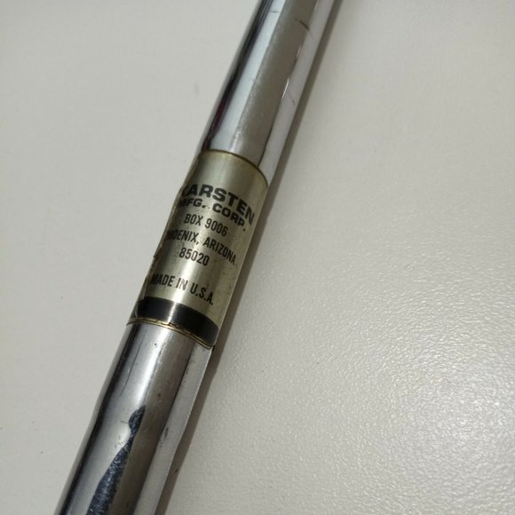 Iron Black Vintage PING KARSTEN I #4  Dot Toe-Heel Balance 17-4 Steel RH S-Flex - Picture 9 of 12